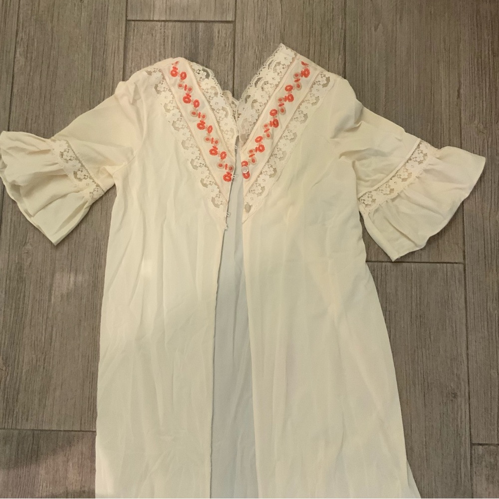 VINTAGE peignoir robe - Picture 2 of 10